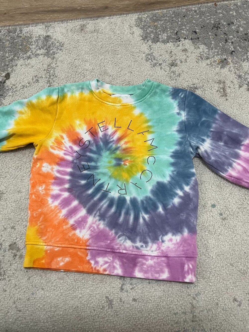 STELLA MCCARTNEY Girls Tie-dye  Crewneck Sweatshirt